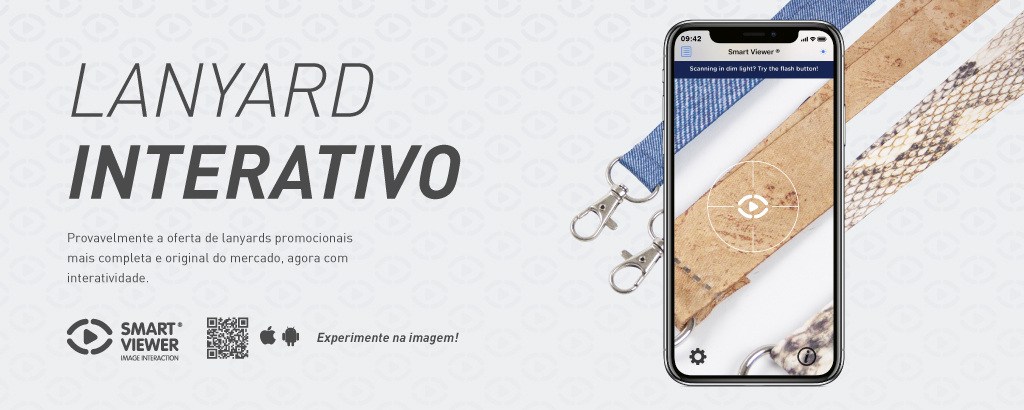 Lanyard Interativo - Smart Viewer