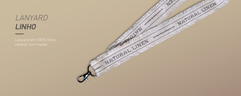 Lanyard Linho
